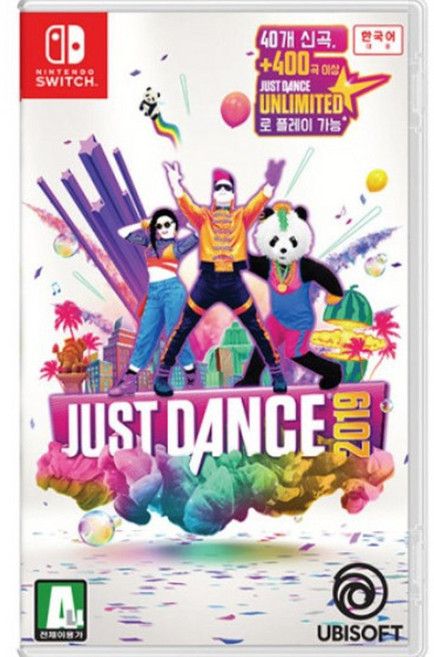[중고] [스위치] 저스트댄스 2019 한글판 닌텐도 정품칩 NS SWITCH