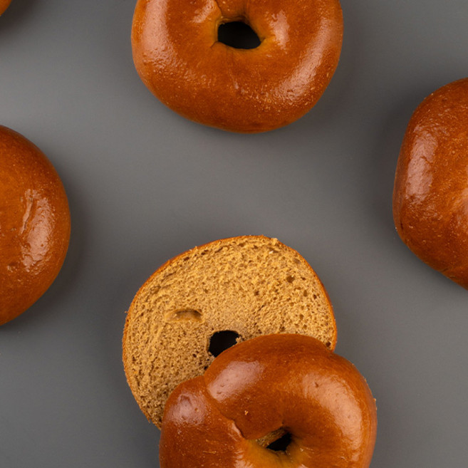 [카페노리]냉동완제품 - 커피 베이글, 6개, 100g