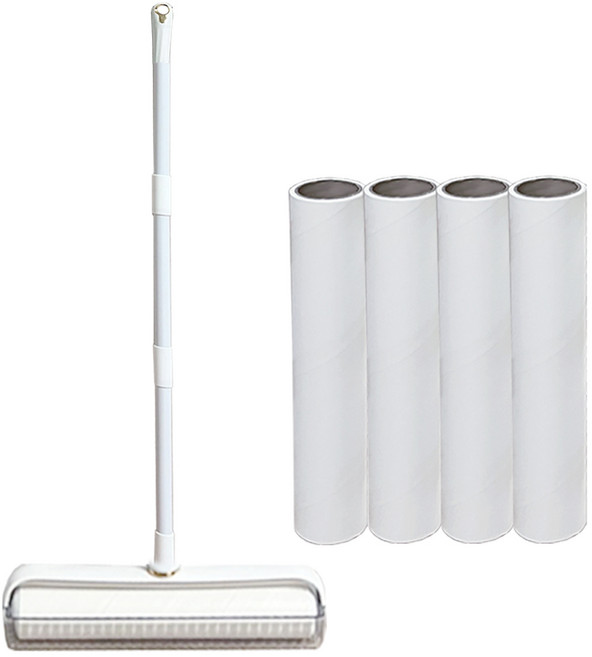 시바타 초강력 24cm 롱핸들 테이프클리너+리필5개, 1세트