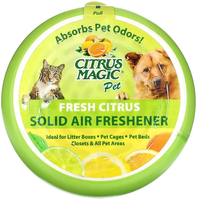 시트러스 매직 반려동물용 고체 방향제 프레시 시트러스 향 566g (20oz) CIM-72200 - 쿠팡