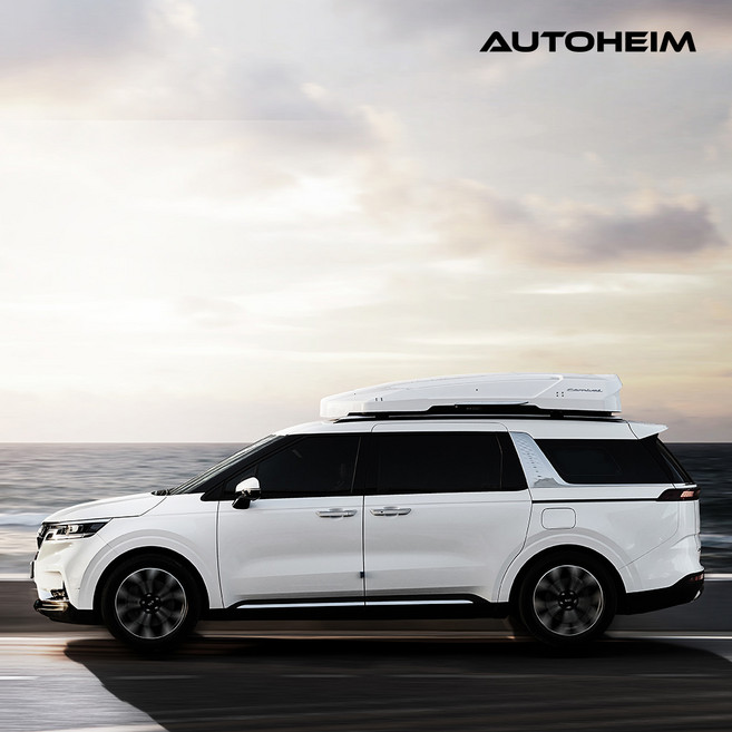 오토하임 KA4 4세대 카니발 일체형 루프박스 (순정형), 색상, 화이트 (매장무료장착), 1개