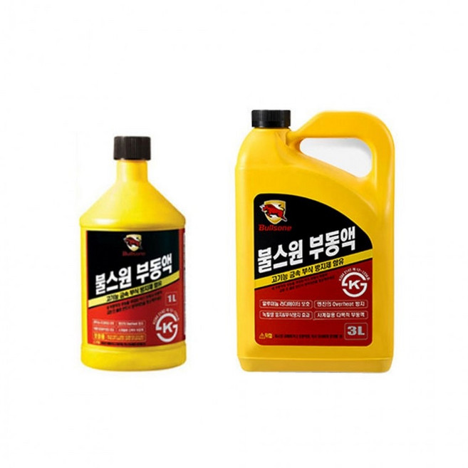 청성기업 불스원 보충용 부동액 1리터 3리터 부동액, 1개, 1L