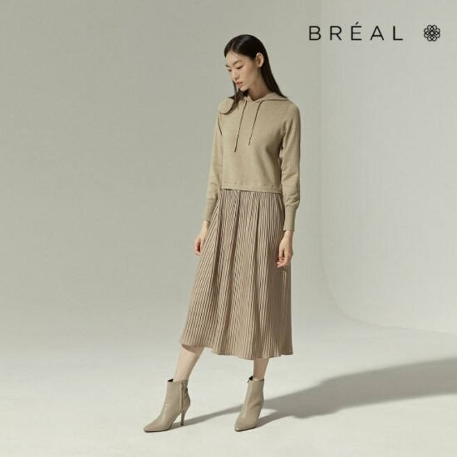 브리엘 플리츠 니트원피스 2종