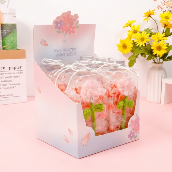 캔디마켓 웨이톡톡 보틀캔디 선물용 행사기념일 답례품, 6개, 100g