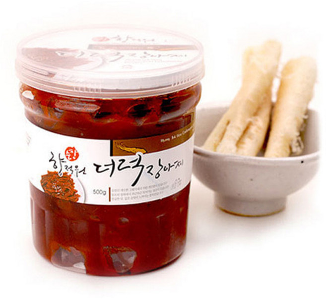 김치원 더덕 장아찌 500g 순창전통, 1개