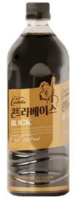 칸타타 콘트라베이스 콜드브루 블랙 대용량 900ml, 6개