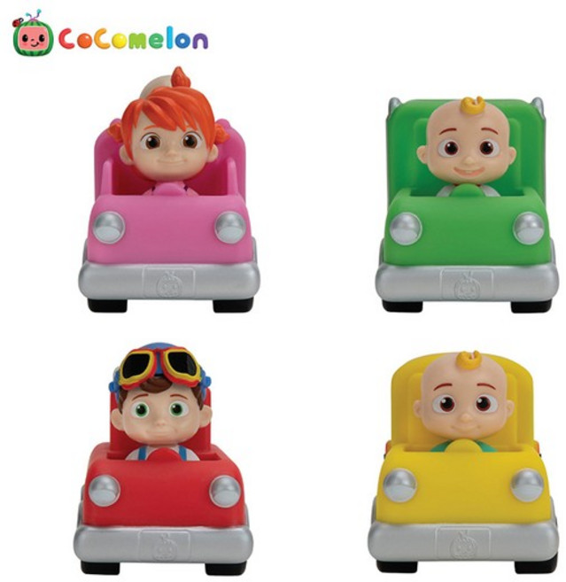 무[지나월드] 코코멜론 꼬마자동차 미니카 요요 톰톰 JJ, 04_코코멜론_꼬마자동차_옐로우, 색상:04_코코멜론_꼬마자동차_옐로우