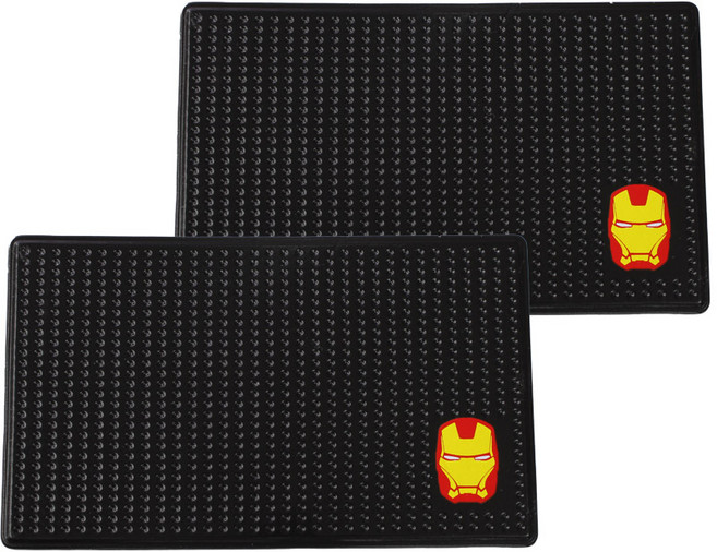 차량용 실리콘 미끄럼방지패드 논슬립 거치대 148mm 88mm, MAN, 2개