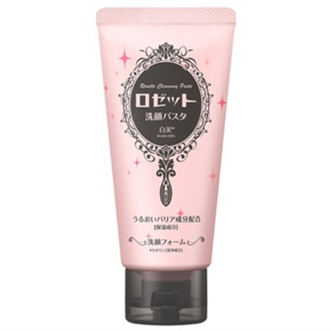 Rosette 清潔洗面乳 白泥, 120g, 1個