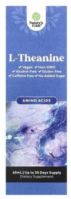 Natures Craft l 테아닌 알코올 무함유 60ml, 1개 - 쿠팡
