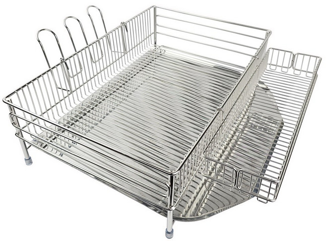 스텐 물빠짐 식기건조대, 1개, 올스텐식기건조대, 1단