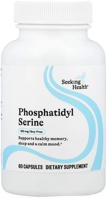 시킹헬스 포스파티딜 세린 150mg 60 베지캡슐, 2개, 60정 - 쿠팡