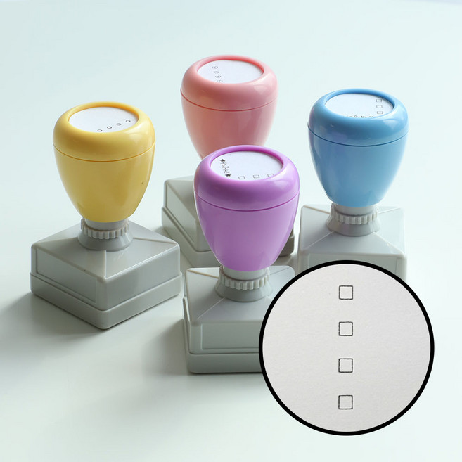 스탬데이 해낸다 체크리스트 스탬프 투두리스트, 1세트, B-3(네모4P)