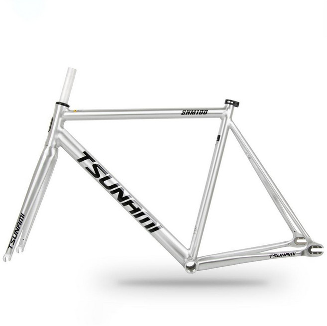 쓰나미 SNM100 픽시 프레임 알루미늄 본색 블랙라벨, 1개, 52cm