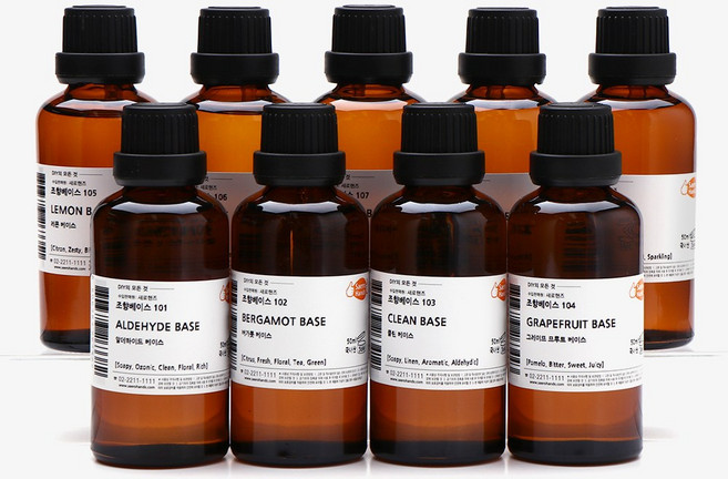 새로핸즈 조향베이스 계열별 50ml 시트러스프루티엠버우디플로럴케미컬향료프래그런스오일, 시트러스, 선택5_ 알데하이드 50ml