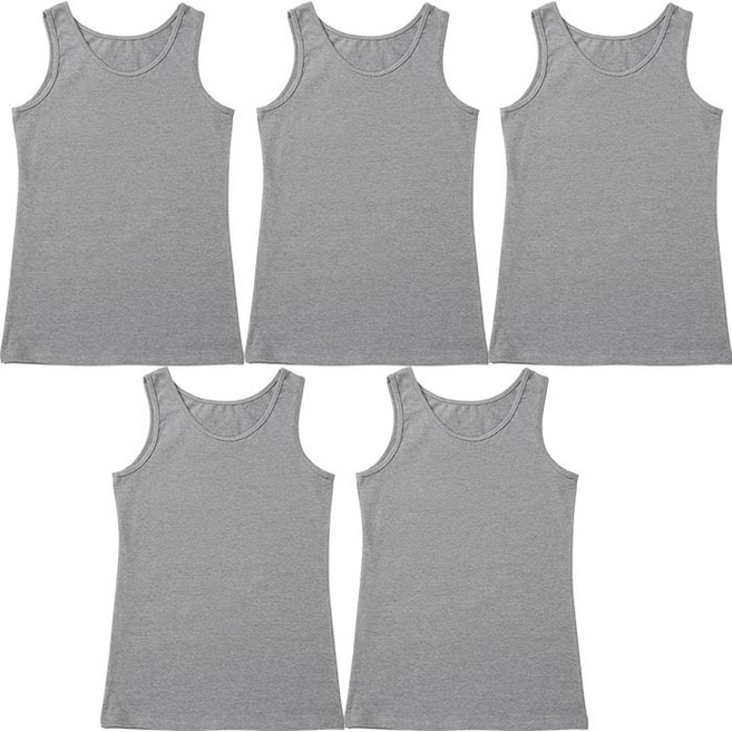 국산 순면 나시 5p세트 빅사이즈 추가