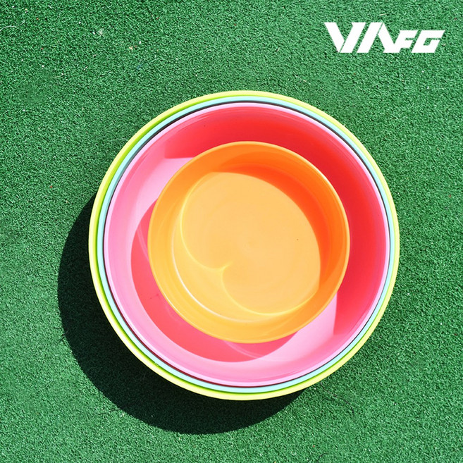 VA 민물 컬러 떡밥그릇 세트 4P 민물낚시 떡밥통, 1개