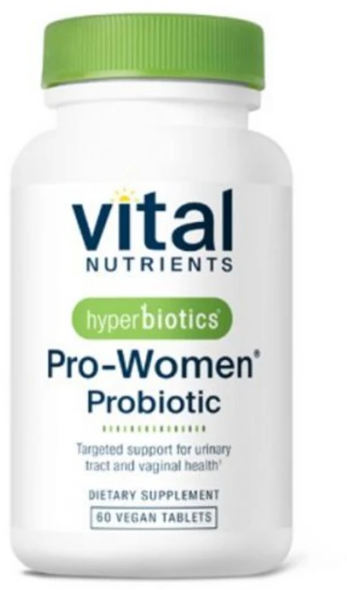 Vital Nutrients 바이탈뉴트리언츠 Hyperbiotics 하이퍼바이오틱스 여성 유산균 50억 CFU 60 타임릴리즈 태블릿 프로바이오틱스 영양제, Vital Nutrients 바이탈뉴트리언츠 Hyper, 1개 - 쿠팡