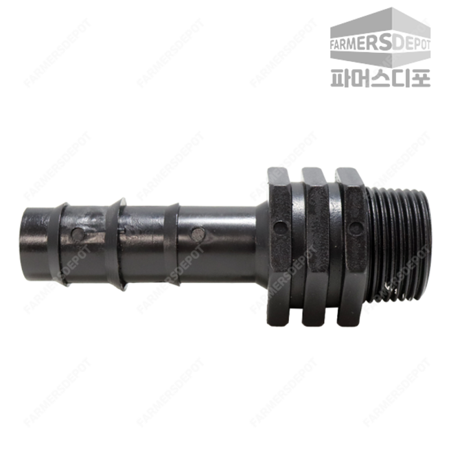 1구미늘 원미늘 16mm/20mm/25mm 관수자재 PE부속 농자재, 1구미늘 20mm x 20mm, 1개