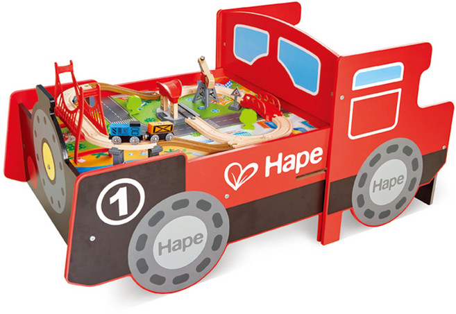 하페 기차엔진 테이블세트 놀이 트랙 완구, 단품, 1개