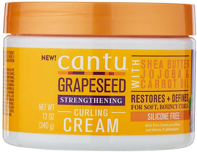Cantu 포도씨 강화 컬 크림 355ml (12온스)