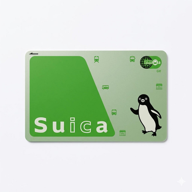 일본교통카드 도꾜 동경 SUICA 전국사용 스이카 카드 2 000엔(충전금1500+보증금500) 충전식