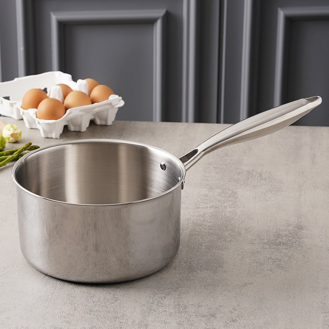 통3중 인덕션 편수 냄비 5호 국산 포스코 304 스텐 자루 라면 이유식 소스팬, 05-통3중 인덕션 편수 냄비 5호, 1개
