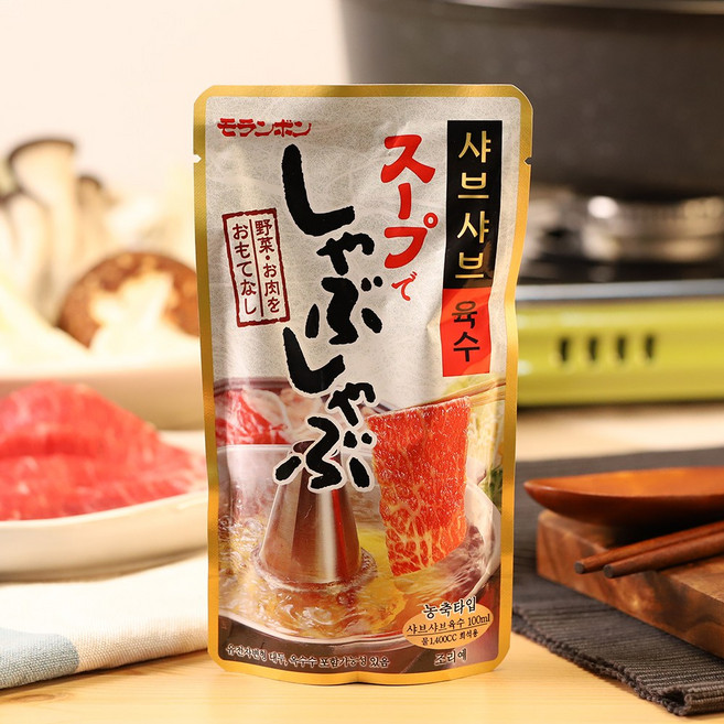 모란봉 샤브샤브 육수, 1개, 100ml