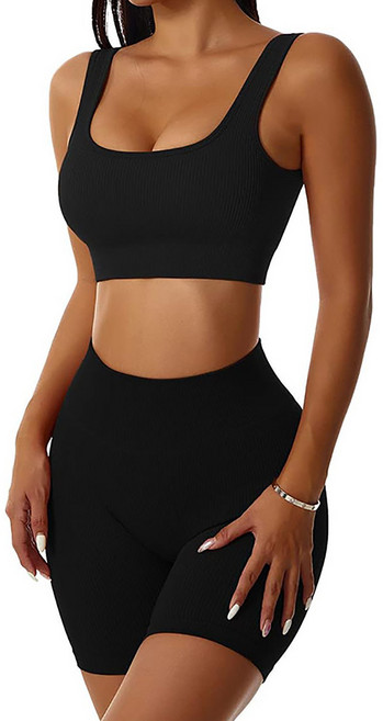 소울블룸 요가복 상하의 세트 브라탑+3부팬츠