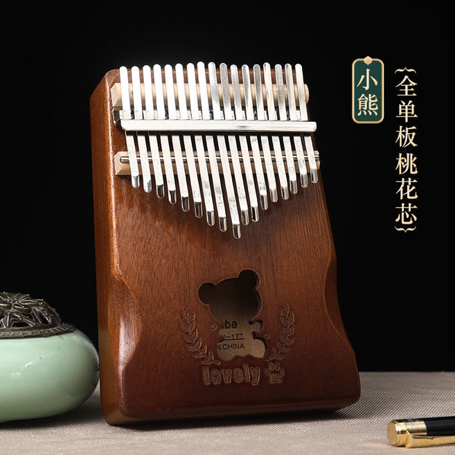 卡林巴琴 拇指琴, 1個, 17音