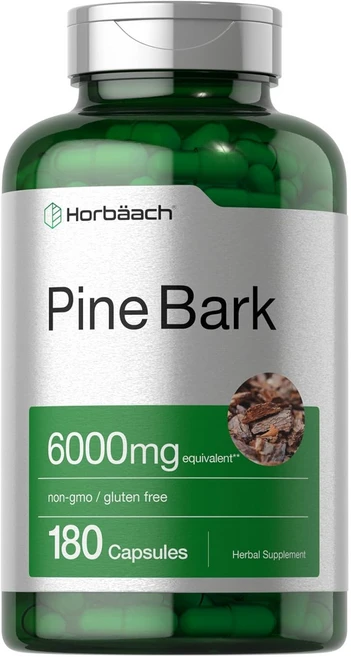 Horbaach Pine Bark 호바흐 파인 바크 소나무 껍질 추출물 180정, 1개, 180개, 180g - 쿠팡