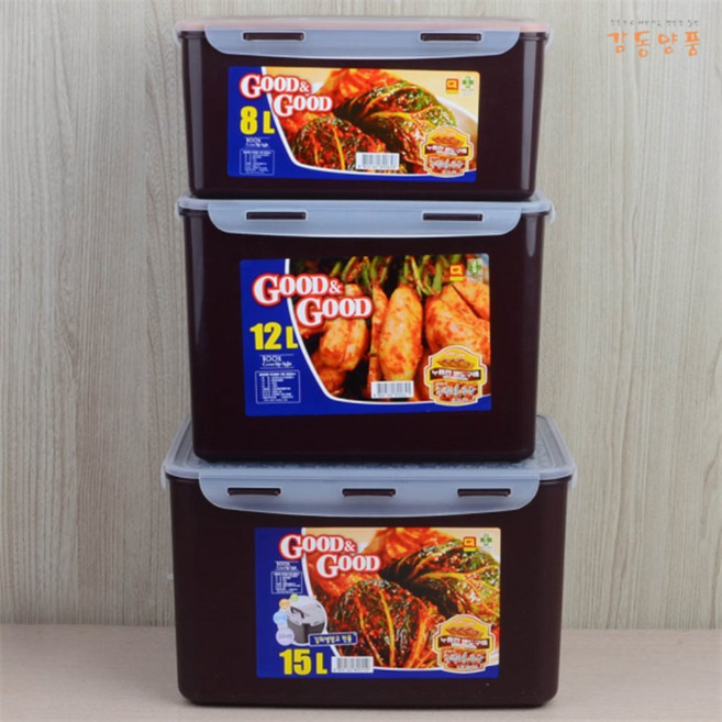 핸디락 김치통 대용량밀폐용기, 12L, 1개