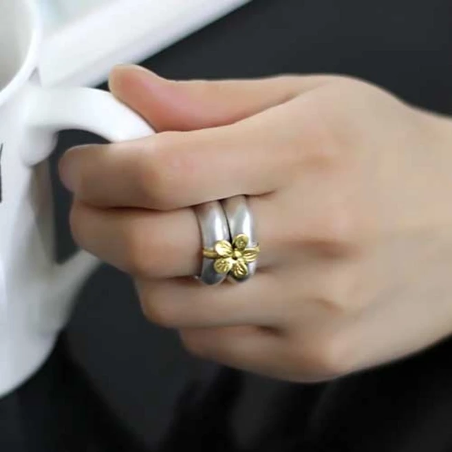 실버쌍가락지 - 쿠팡