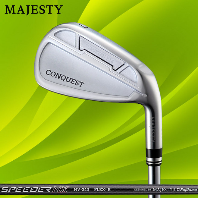 마루망 마제스티 22 컨퀘스트 남성용 6아이언세트 카본 HV340 남성용, 6아이언세트 (5~P), 스피더 NX HV340 R