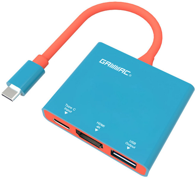 닌텐도 스위치2 겜맥 HDMI 컨버터 미니독 연장 케이블 스위치1 호환, 1개