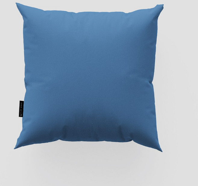 플랫화이트 국내제작 박음질이 탄탄한 인테리어 방석&소파쿠션 겸용커버, 인디고블루