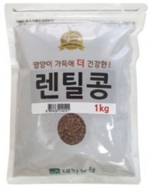 대한농산 렌틸콩, 1kg, 1개