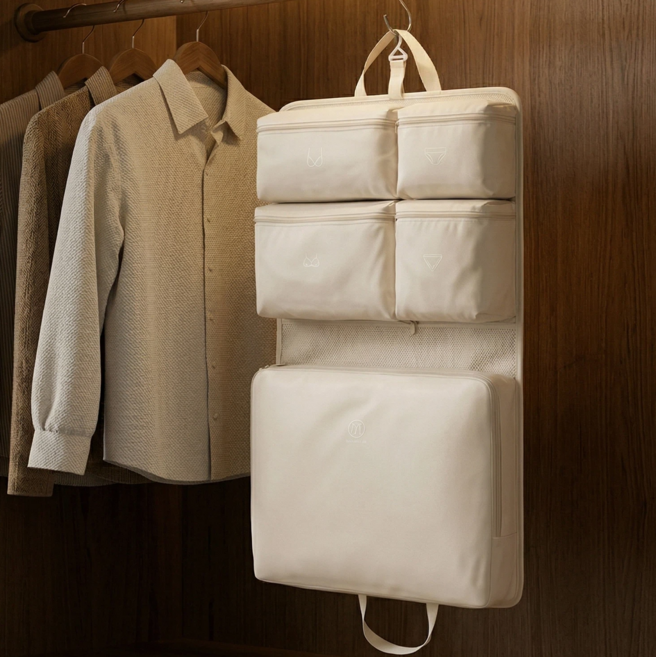 쬬린 여행용 접이식 수납 파우치 6 in 1