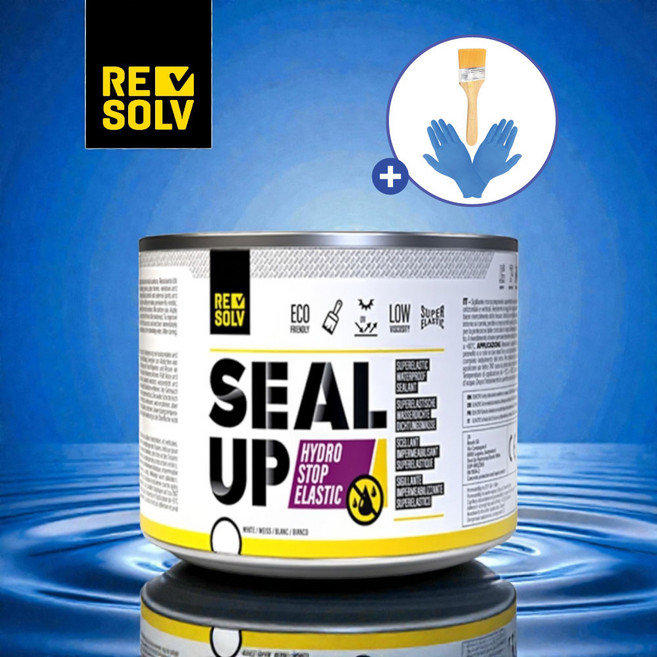 원씰 씰업 하이드로스탑 이탈리아 초탄성 방수제 크랙 균열 방수, 화이트, 1개, 700ml