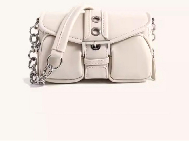 히야린느 여성 고급스런 아일렛 버클 포인트 체인 숄더백 (2colors)