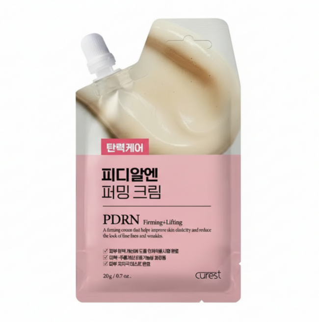 휴대용 큐어레스트 PDRN 퍼밍크림 20 g 10개, 20g