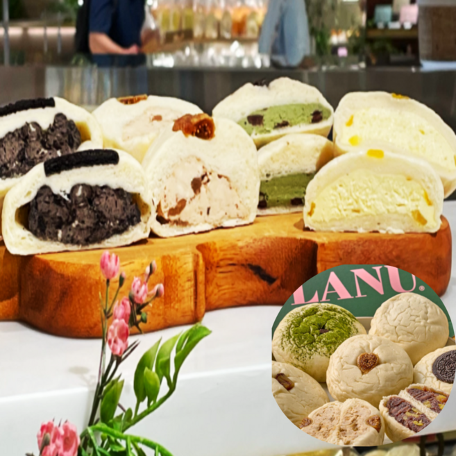 라누 쫀득빵 모찌빵 크림치즈 쫀득 모찌 6종 110g, 모찌 6종 세트, 1개