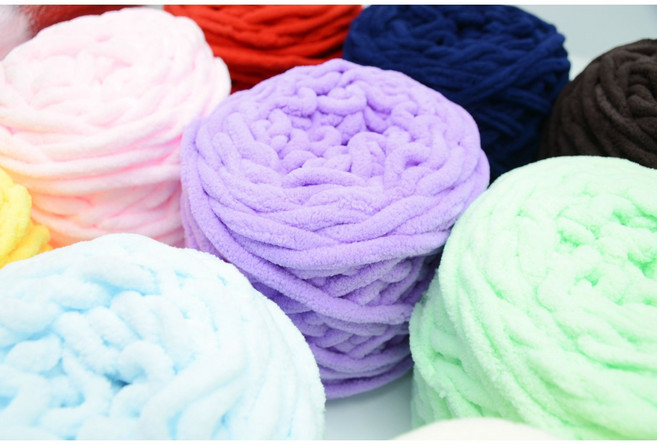 시중에 없는 굵기/ 리얼통통 수면사/ 단독판매/ 7-8mm 굵은 털실 통통한 수면사 수면실 극세사 마크라메실 겨울 뜨개실 목도리 담요 블랭킷 소프트베베 소프트붐붐 루피망고, 10 민트, 1개