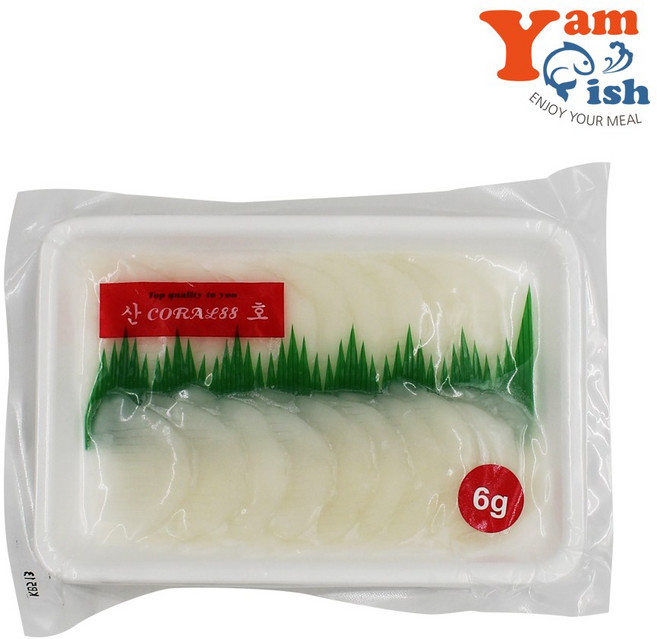 초밥용 갑오징어 6g 20미, 10개, 120g