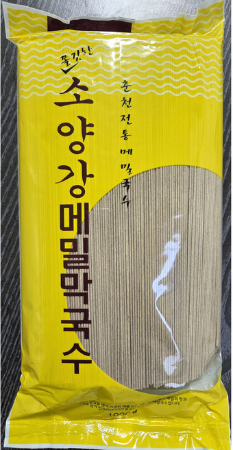 삼원 국내산 메밀막국수 모리소바 쫄깃한 소양강국수, 1개, 1kg