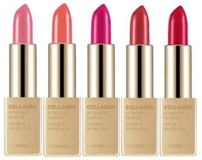 더페이스샵 콜라겐 앰플 립스틱 중 선택1, 1개