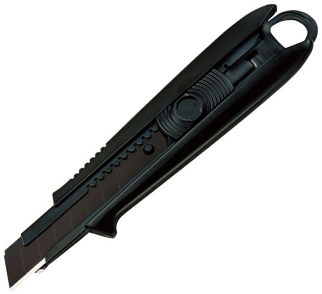 타지마 커터칼 고무그립커터칼 오토록 L형 공업용칼 LC560, 드라이버커터칼DCL500GBCL(검정)