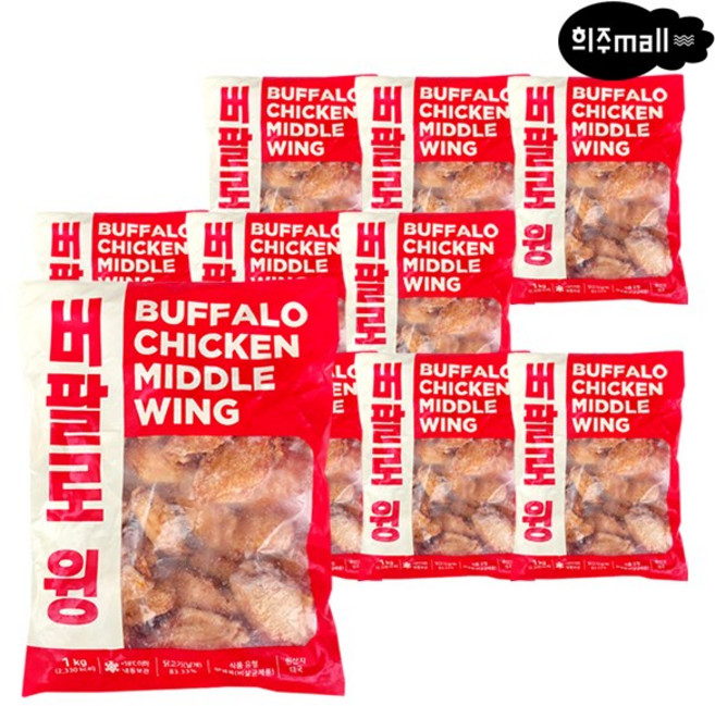 희주몰 BKR 버팔로 윙 1kg x 10봉, 1개, 10kg