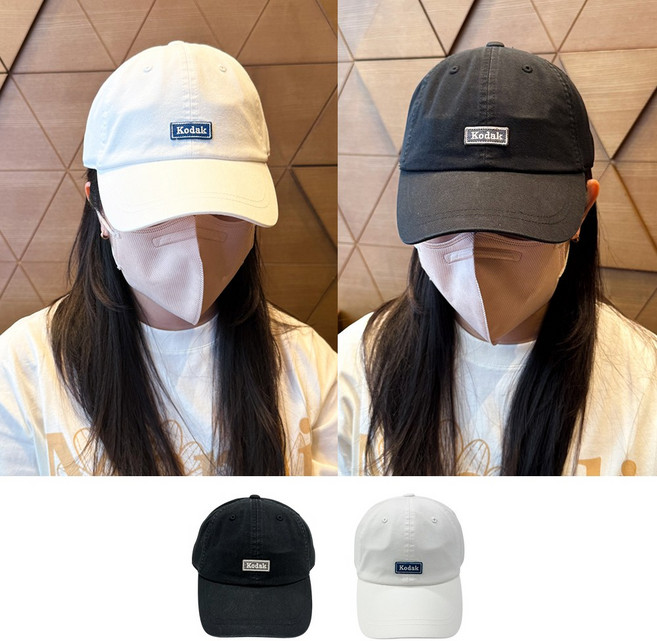 국내매장판 코닥 스몰 와펜 워싱 릴렉스핏 볼캡 야구모자 캡모자 남자 여자 학생