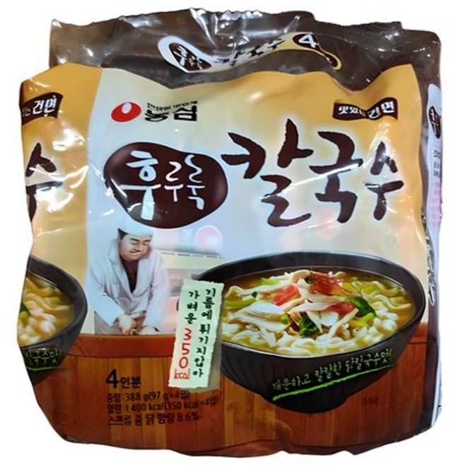 후루룩 칼국수, 97g, 16개